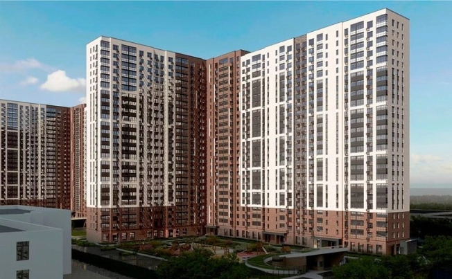 Купить однокомнатную квартиру в ЖК 1-й Южный в Видном. Вариант № 9802063, 2, площадь -  квм, цена 13144320 рублей