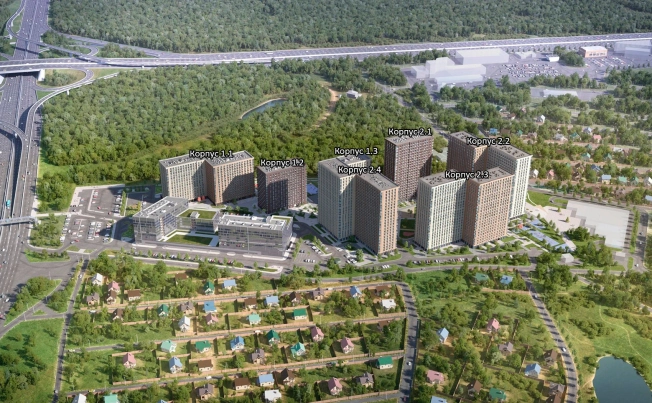 Купить квартиру у метро Румянцево в Москве. Вариант № 1594373, 7, площадь - квм, цена 9991220 рублей