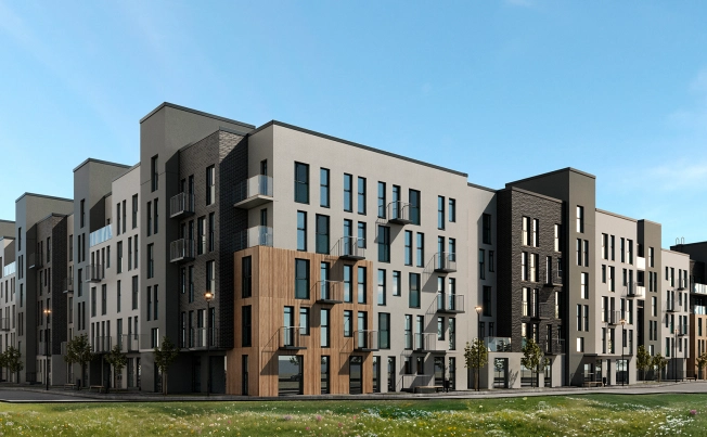 Купить однокомнатную квартиру в ЖК ЭкоКвартал NEGA в Ленинградской области. Вариант № 7829960, 11, площадь -  квм, цена 6760000 рублей