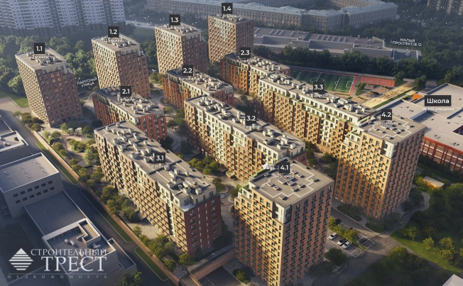 Купить трехкомнатную квартиру на улице Шкиперский проток в Санкт-Петербурге. Вариант № 9324585, 7, площадь -  квм, цена 21782000 рублей