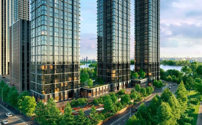 Купить двухкомнатную квартиру в ЖК City Bay в Москве. Вариант № 79416, 3, площадь -  квм, цена 32523136 рублей