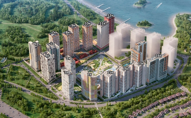 Купить однокомнатную квартиру в новостройках на улице Проектируемый проезд № 6415 в Москве. Вариант № 10147019, 7, площадь - квм, цена 16528995 рублей