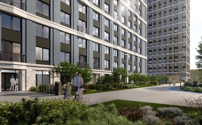 Купить двухкомнатную квартиру в ЖК Струны в Санкт-Петербурге. Вариант № 8099808, 8, площадь -  квм, цена 18769304 рублей