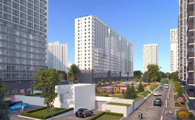 Купить однокомнатную квартиру в ЖК Лампо в Мурине. Вариант № 9142220, 2, площадь -  квм, цена 5040000 рублей