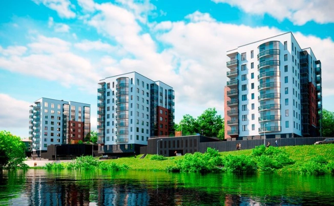 Купить двухкомнатную квартиру в ЖК Малая Финляндия в Ленинградской области. Вариант № 6868678, 4, площадь -  квм, цена 8500000 рублей