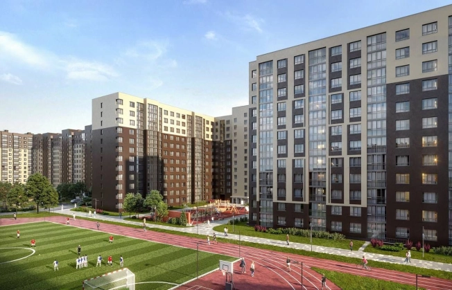 . Вариант № 6854296, 1, площадь - 83.68 квм, цена 18215358 рублей