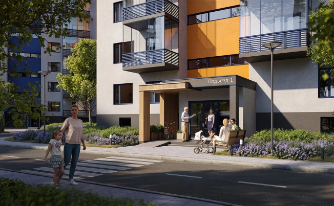 Купить квартиру в ЖК Финский квартал в Ленинградской области. Вариант № 9630336, 1, площадь -  квм, цена 5599395 рублей