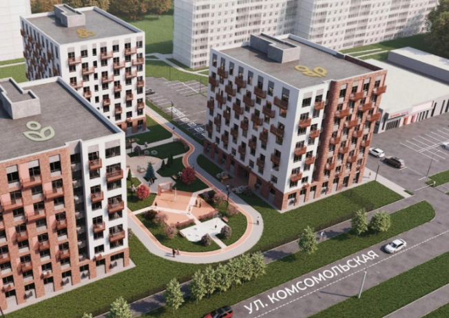 . Вариант № 123101, 4, площадь - 46.1 квм, цена 7698700 рублей