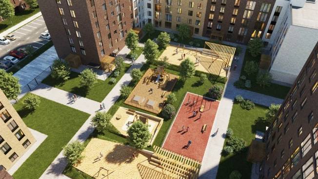 Купить однокомнатную квартиру в ЖК Богатыри в Удмуртской Республике. Вариант № 67641, 6, площадь -  квм, цена 2950000 рублей