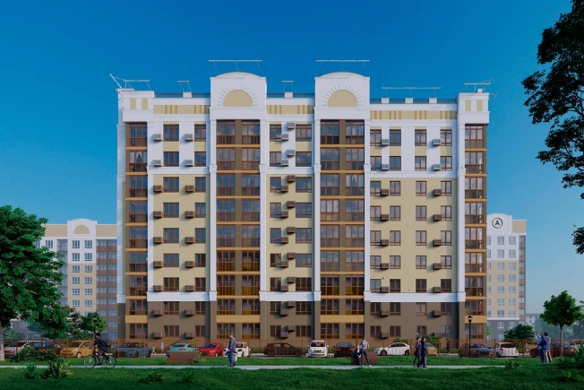 Купить однокомнатную квартиру на улице Школьная в Калужской области. Вариант № 77862, 3, площадь -  квм, цена 5500000 рублей