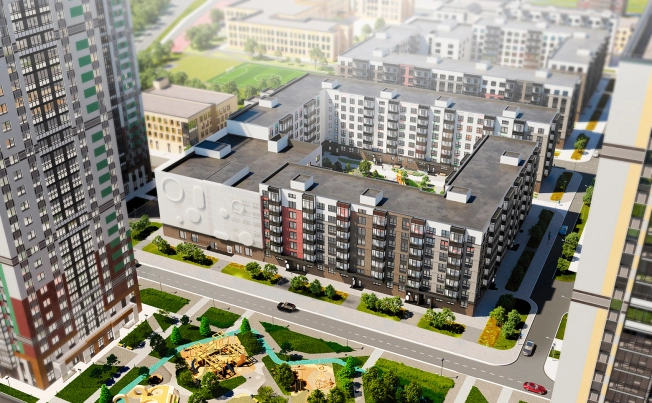 Купить Студию в ЖК OKLA в Санкт-Петербурге. Вариант № 8164734, 3, площадь -  квм, цена 9511540 рублей