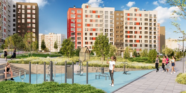 . Вариант № 88587, 4, площадь - 56.97 квм, цена 4899420 рублей