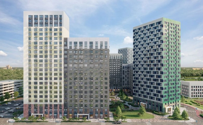 Купить Студию в новостройках в районе Савёловский в Москве. Вариант № 206682, 3, площадь -  квм, цена 5885397 рублей