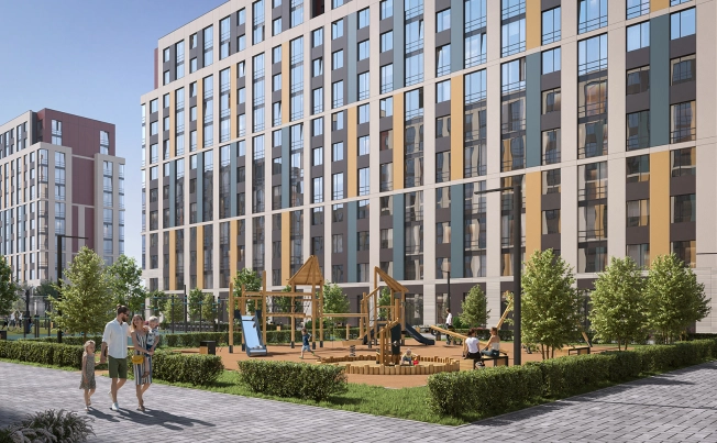 Купить трехкомнатную квартиру в ЖК Полис Новоселье в Ленинградской области. Вариант № 7268073, 3, площадь -  квм, цена 9160888 рублей