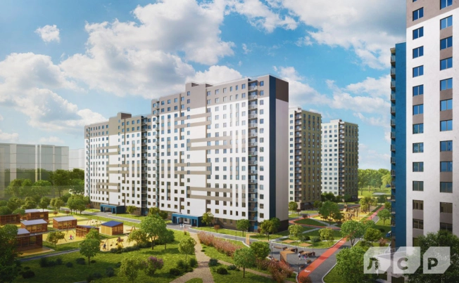 Купить трехкомнатную квартиру в ЖК Ржевский парк в Ленинградской области. Вариант № 7600307, 3, площадь - квм, цена 8799084 рублей