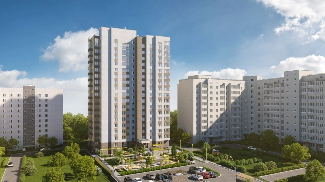 Купить однокомнатную квартиру в новостройках в Ижевске. Вариант № 75848, 7, площадь -  квм, цена 3591700 рублей