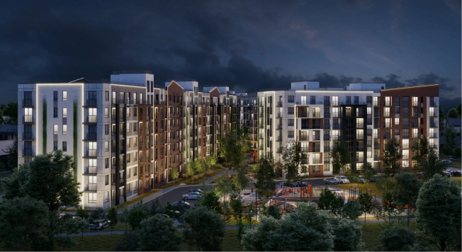 Купить трехкомнатную квартиру в новостройках в районе Центральный в Калининграде. Вариант № 101242, 7, площадь -  квм, цена 13398072 рублей