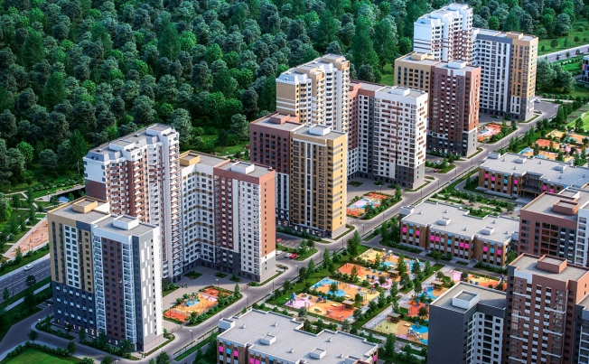 Купить многокомнатную квартиру в новостройках в районе Савёловский в Москве. Вариант № 9838450, 5, площадь -  квм, цена 23739600 рублей