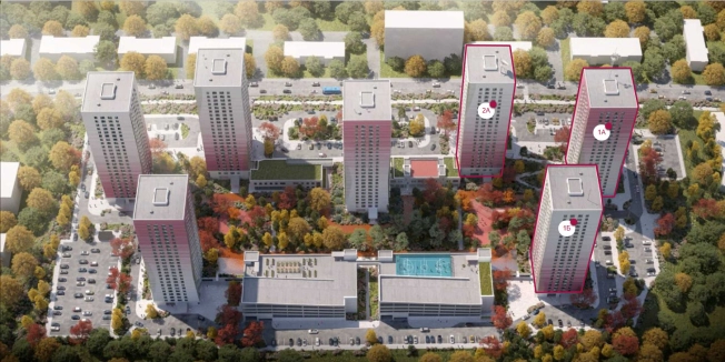 Купить двухкомнатную квартиру в ЖК "7Я" в Владивостоке. Вариант № 9768562, 3, площадь -  квм, цена 13757800 рублей