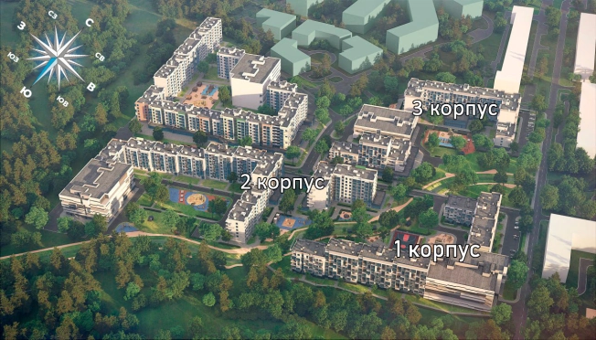 Купить многокомнатную квартиру в Ленинградской области. Вариант № 6057404, 8, площадь -  квм, цена 12813808 рублей