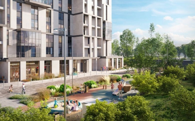 Купить двухкомнатную квартиру в новостройках на улице Проектируемый проезд № 6415 в Москве. Вариант № 156440, 1, площадь - квм, цена 11485250 рублей