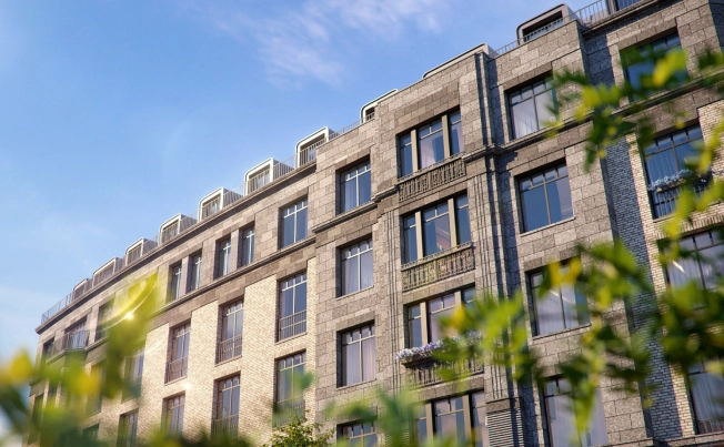 Купить двухкомнатную квартиру в новостройках в районе Петроградский в Санкт-Петербурге. Вариант № 120717, 3, площадь -  квм, цена 41800000 рублей