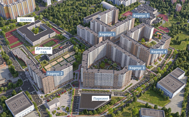 Купить квартиру в районе Молжаниновский в Москве. Вариант № 9825272, 15, площадь -  квм, цена 17630340 рублей