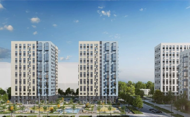 Купить однокомнатную квартиру в новостройках на улице Проектируемый проезд № 6415 в Москве. Вариант № 104763, 5, площадь - квм, цена 9255957 рублей