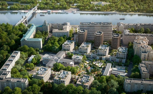 Купить квартиру на улице Фрунзенская набережная в Москве. Вариант № 168146, 14, площадь - квм, цена 367090000.0000 рублей
