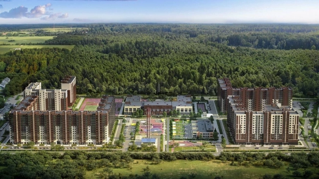 . Вариант № 6854873, 2, площадь - 55.65 квм, цена 12855249 рублей