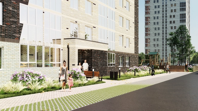 Купить трехкомнатную квартиру в ЖК Настроение в Ижевске. Вариант № 70209, 2, площадь -  квм, цена 5722002 рублей