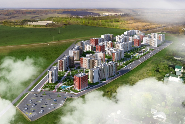 Купить двухкомнатную квартиру в ЖК Жилой комплекс "Кантри" в Пензенской области. Вариант № 2625907, 1, площадь -  квм, цена 5798400 рублей