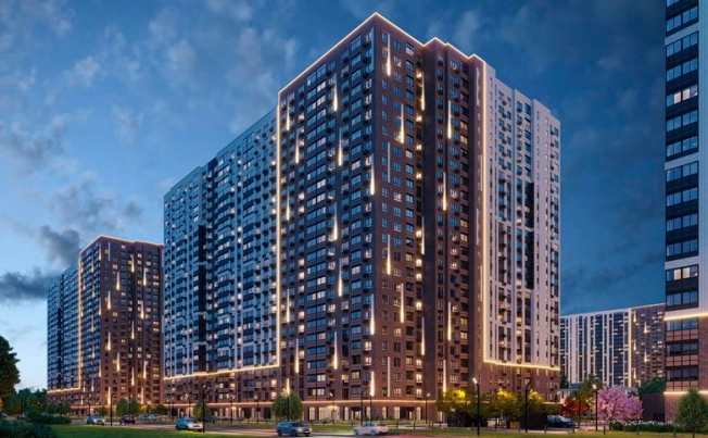 Купить однокомнатную квартиру в ЖК 1-й Южный в Видном. Вариант № 9801474, 5, площадь -  квм, цена 12704110 рублей