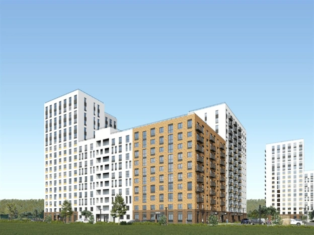 Купить однокомнатную квартиру в новостройках в ЖК Покровский в Ижевске. Вариант № 68608, 2, площадь -  квм, цена 2974300 рублей