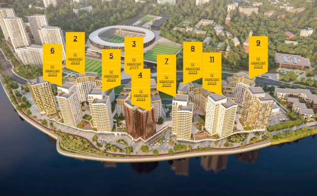 Купить квартиру в ЖК FORIVER в Москве. Вариант № 94795, 1, площадь -  квм, цена 65290000 рублей