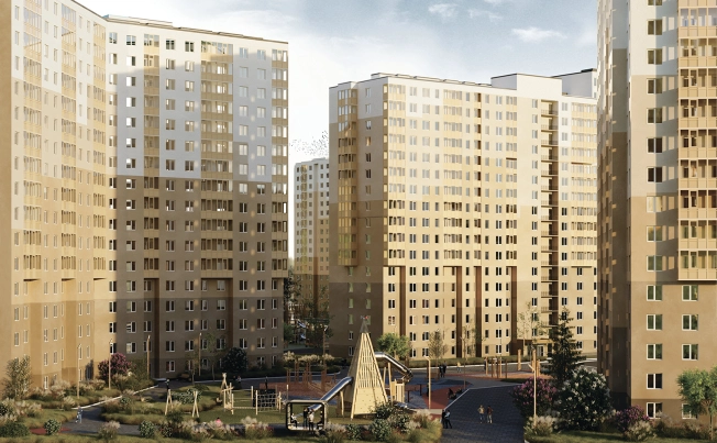 Купить трехкомнатную квартиру в ЖК Стороны Света 2 в Ленинградской области. Вариант № 7790854, 2, площадь -  квм, цена 9851400 рублей