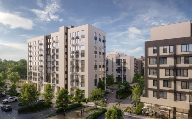 Купить трехкомнатную квартиру в Микрорайоне Новые Химки, Химки в Химках. Вариант № 123685, 2, площадь -  квм, цена 8105095 рублей