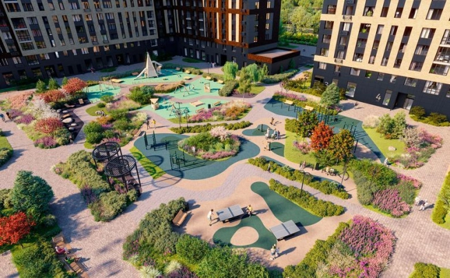 Купить однокомнатную квартиру в новостройках на улице Проектируемый проезд № 6415 в Москве. Вариант № 157377, 6, площадь - квм, цена 6783465 рублей