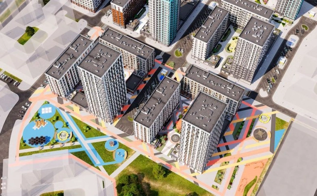 Купить квартиру в ЖК Бунинские кварталы в Москве. Вариант № 92606, 12, площадь - квм, цена 19421290.0000 рублей