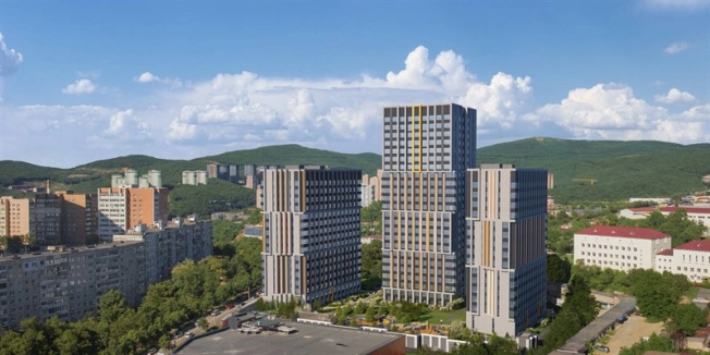 Купить трехкомнатную квартиру в ЖК Футурист в Владивостоке. Вариант № 1140697, 4, площадь -  квм, цена 13606250 рублей