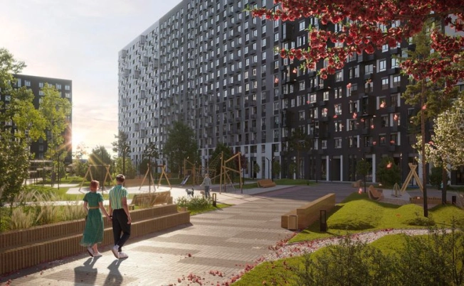 Купить однокомнатную квартиру в новостройках на улице Проектируемый проезд № 6415 в Москве. Вариант № 3070837, 4, площадь - квм, цена 8300000 рублей