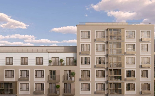 Купить двухкомнатную квартиру в ЖК Первый квартал. Вторая очередь в Московской области. Вариант № 8587070, 11, площадь -  квм, цена 16250000 рублей