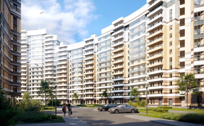 Купить трехкомнатную квартиру у метро Пионерская в Санкт-Петербурге. Вариант № 70110, 3, площадь -  квм, цена 21699627 рублей