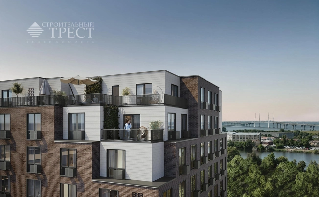 Купить трехкомнатную квартиру в ЖК Парусная 1 в Санкт-Петербурге. Вариант № 7265961, 3, площадь -  квм, цена 25189000 рублей