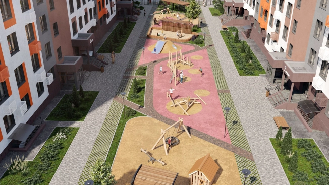 Купить однокомнатную квартиру в ЖК Жилой комплекс "Новин в Нижнем Ломове" в Пензенской области. Вариант № 1274165, 3, площадь -  квм, цена 2830500 рублей