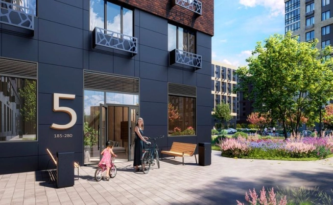 Купить однокомнатную квартиру в новостройках на улице Проектируемый проезд № 6415 в Москве. Вариант № 157377, 8, площадь - квм, цена 6783465 рублей