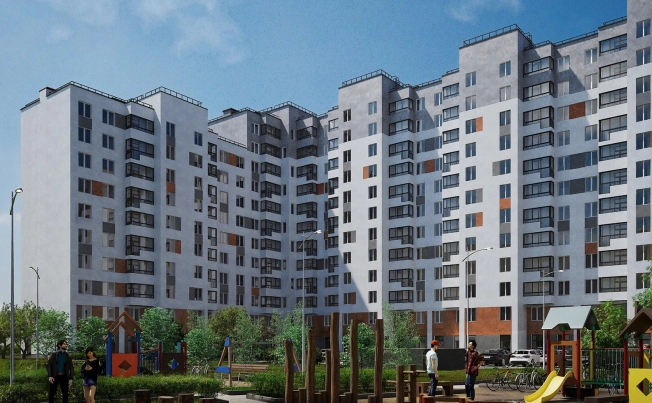 . Вариант № 7979336, 2, площадь - 59.6 квм, цена 13338219 рублей