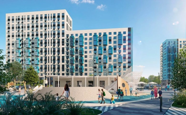 Купить однокомнатную квартиру в новостройках на улице Проектируемый проезд № 6415 в Москве. Вариант № 104763, 3, площадь - квм, цена 9255957 рублей