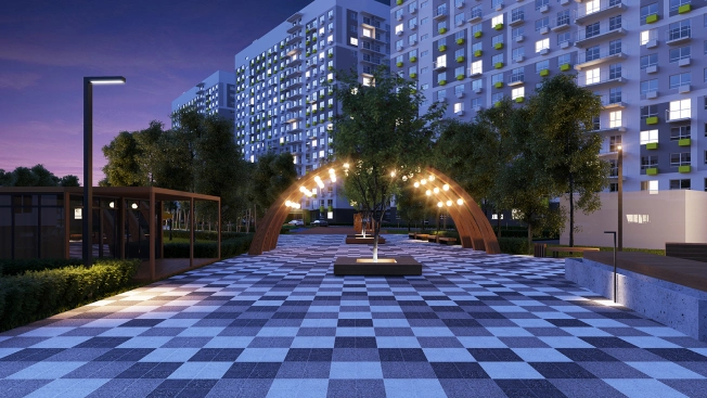 Купить трехкомнатную квартиру в новостройках в ЖК Жилой комплекс "Арбековская застава" в Пензе. Вариант № 69644, 1, площадь - квм, цена 7986720 рублей