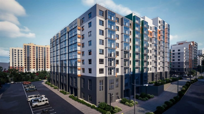 . Вариант № 9607529, 2, площадь - 64.16 квм, цена 11928976 рублей